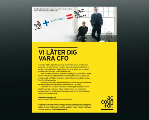 Accountor förvärvsannons